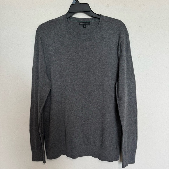 Banana Republic Men’s Gray Long Sleeve Sweater SZ Xl - Picture 1 of 9